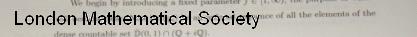 London Mathematical Society
